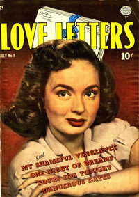 Love Letters (Quality, 1954 series)  #5 (July 1950)