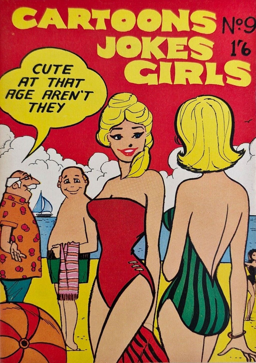 Cartoons and Jokes about Girls (Young's, 1965? series) #9 ([April 1966?])