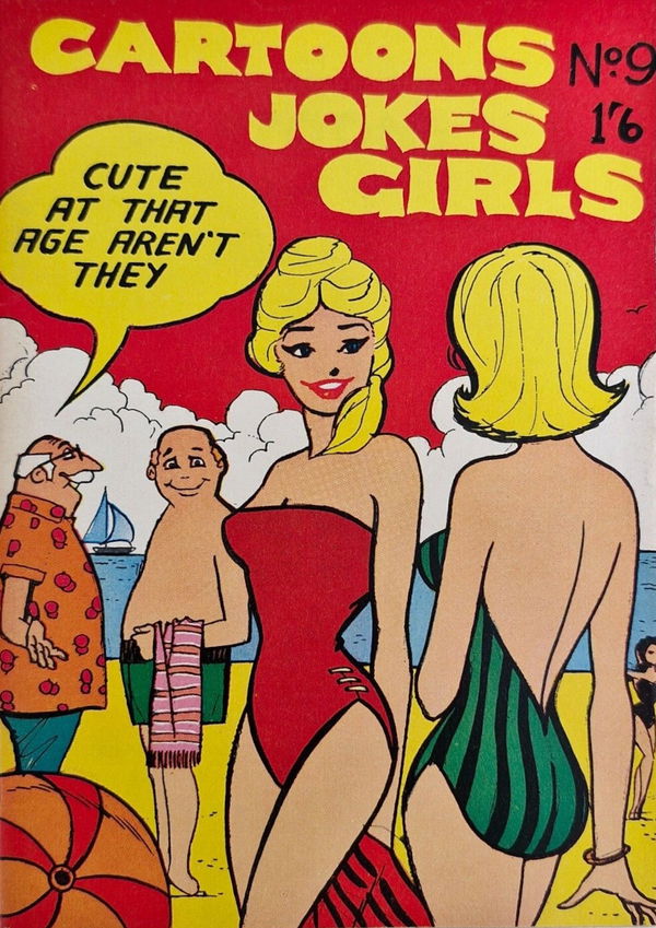 Cartoons and Jokes about Girls (Young's, 1965? series) #9 [] (April 1966) ([April 1966?])