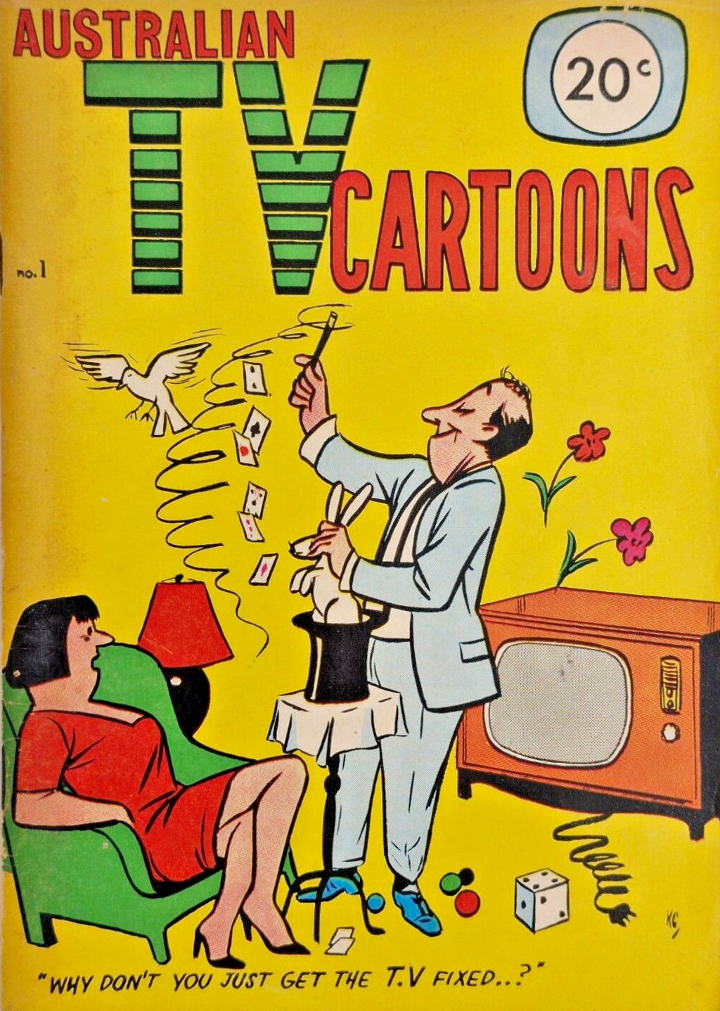 Australian TV Cartoons (Yaffa/Page, 1975? series) #1 ([November 1975?])