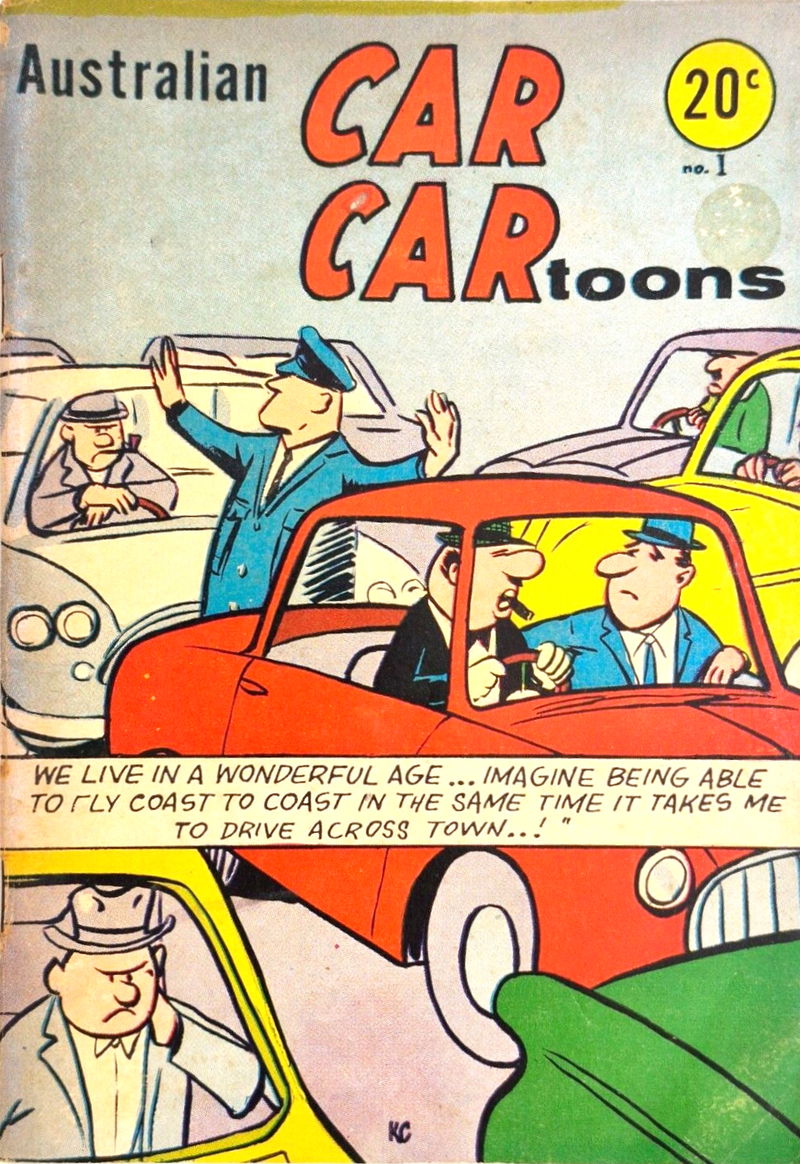 Australian Car Cartoons (Yaffa/Page, 1975 series) #1 ([November 1975?])