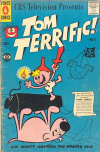 Tom Terrific (Pines, 1957 series)  #1 (Summer 1957) — Untitled [CBS Presents terrytoons Tom Terrific! with Mighty Manfred the Wonder Dog]