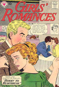 Girls' Romances (DC, 1950 series) #74 (March 1961)