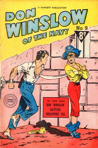 Don Winslow of the Navy  #9 (August 1953)