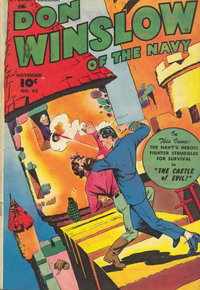 Don Winslow of the Navy (Fawcett, 1943 series)  #63 (November 1948) — Untitled [The Castle of Evil!]