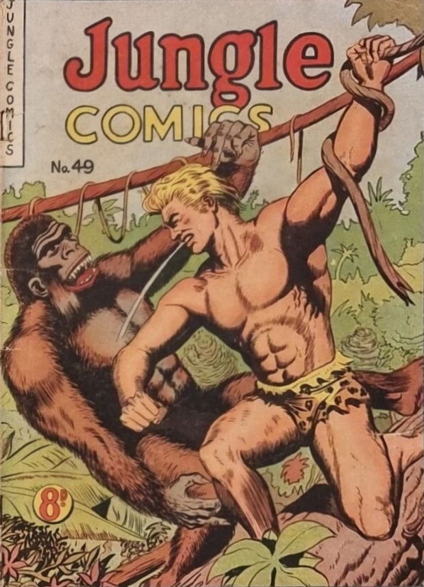 Jungle Comics (HJ Edwards, 1950? series) #49 ([October 1954?])