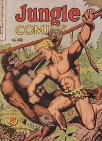 Jungle Comics (HJ Edwards, 1950 series)  #49 ([October 1954?])