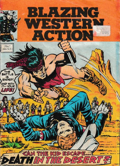 Blazing Western Action (Yaffa/Page, 1983?)  [January 1983?]