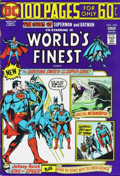 World's Finest Comics  #224 (July-August 1974)