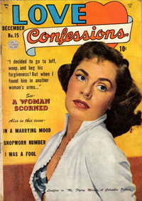 Love Confessions (Quality, 1949 series)  #15 (December 1951)