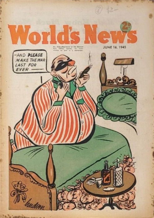 World's News (ANL, 1936 series) #2254 ? (16 June 1945)