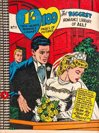 Twin Hearts (Colour Comics, 1958 series) #11 November 1958