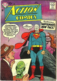 Action Comics (DC, 1938 series)  #239 (April 1958) — Superman's New Face!