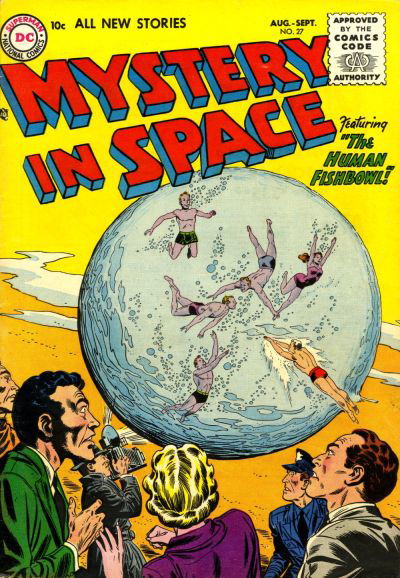 Mystery in Space (DC, 1951 series) #27 August-September 1955