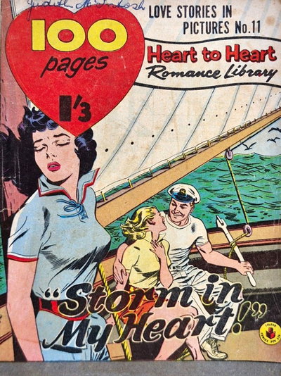 Heart to Heart Romance Library  #11 ([February 1959?])