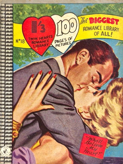 Twin Hearts (Colour Comics, 1958 series) #18 [June 1959?]