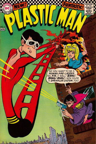 Plastic Man (DC (National), 1966 series) #3 (March-April 1967)