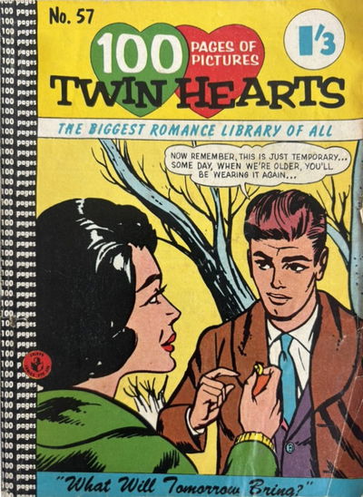 Twin Hearts (Colour Comics, 1958 series) #57 ([September 1962?])