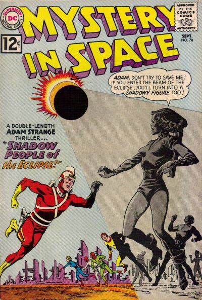 Mystery in Space (DC, 1951 series) #78 September 1962