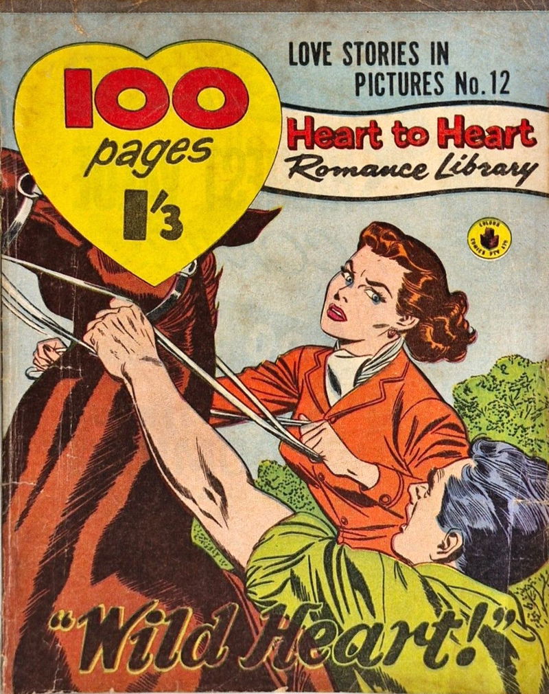 Heart to Heart Romance Library (Colour Comics, 1958 series) #12 ([May 1959?])