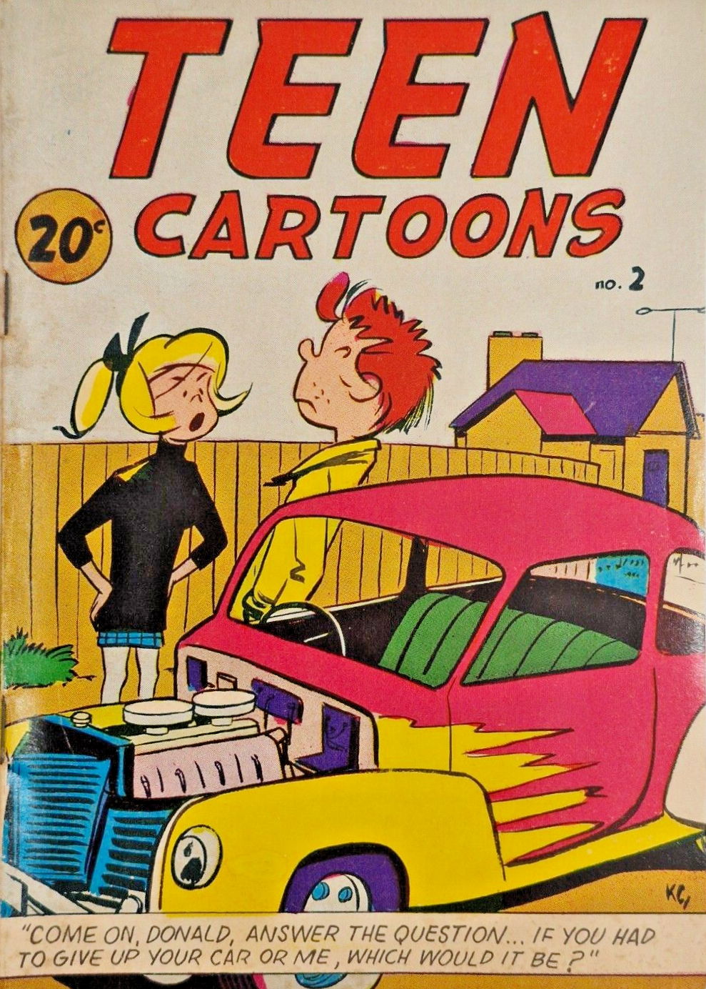 Teen Cartoons (Yaffa/Page, 1969 series) #2 ([September 1969])