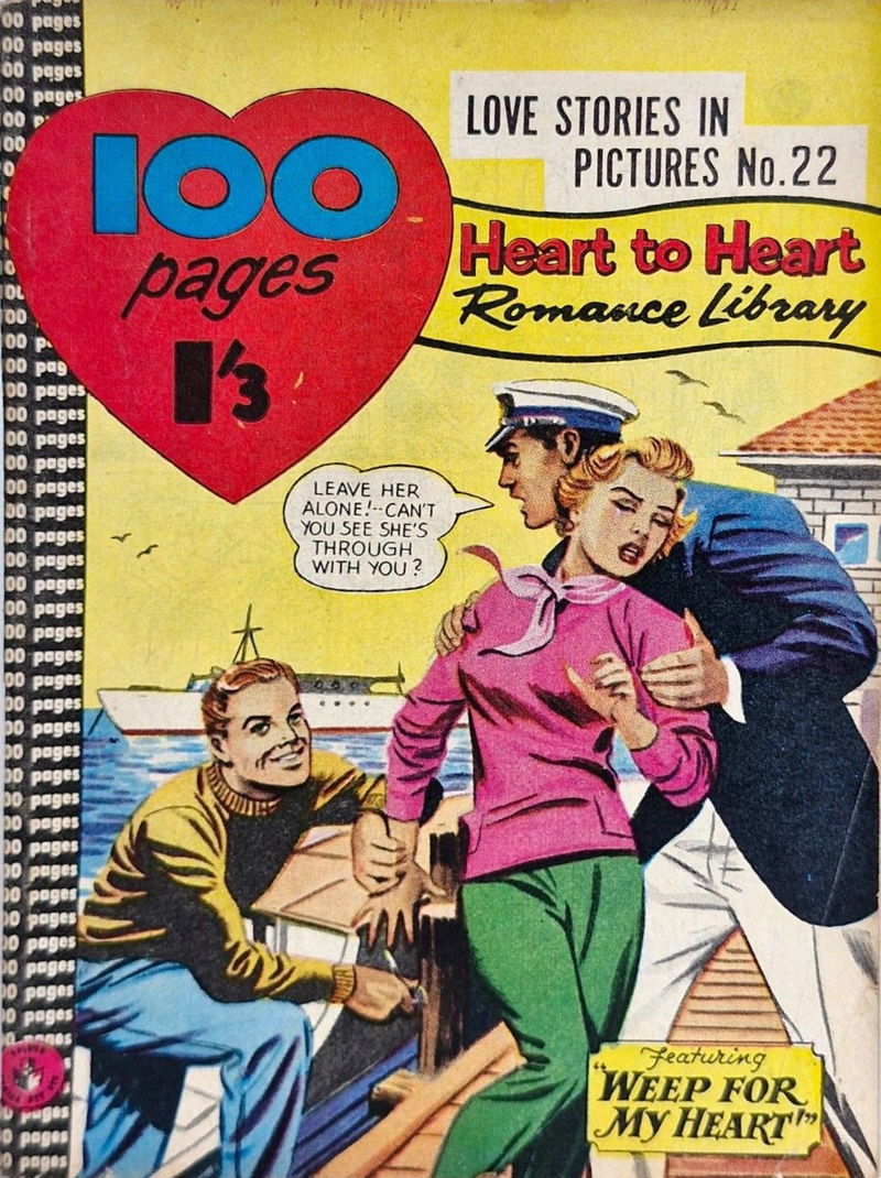 Heart to Heart Romance Library (Colour Comics, 1958 series) #22 ([March 1960?])