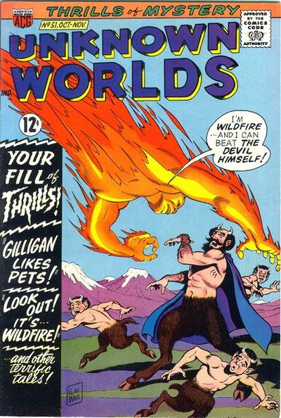 Unknown Worlds  #51 (October-November 1966)