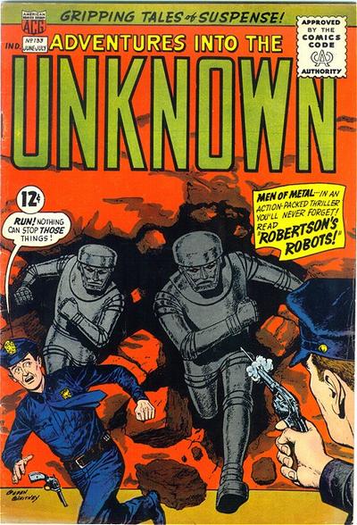 Adventures into the Unknown (ACG, 1948 series) #133 (June-July 1962)