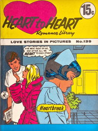 Heart to Heart Romance Library (Colour Comics, 1958 series) #139