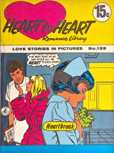 Heart to Heart Romance Library  #139 ([December 1969?])