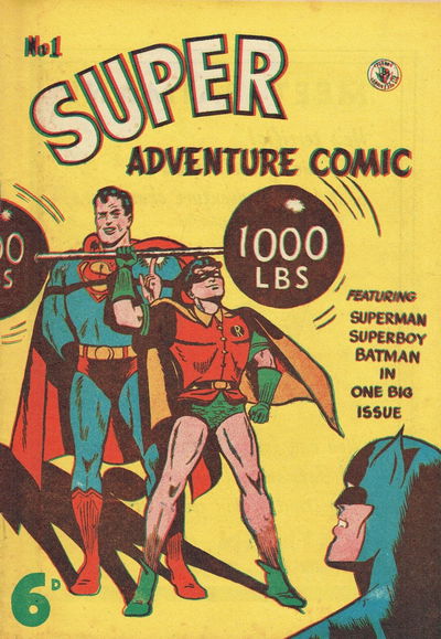 Super Adventure Comic (Color Comics, 1950 series) #1 [June 1950?]