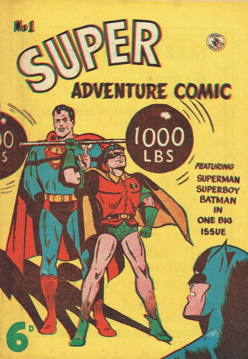 Super Adventure Comic (Color Comics, 1950 series) #1 ([June 1950?])