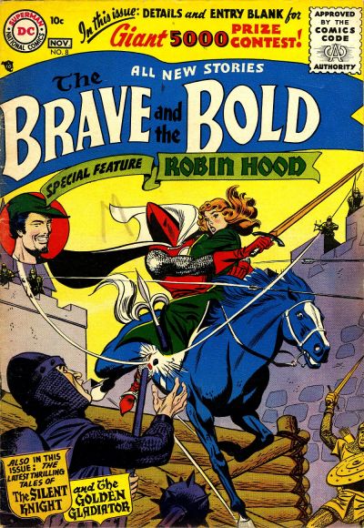 The Brave and the Bold  #8 (October-November 1956)