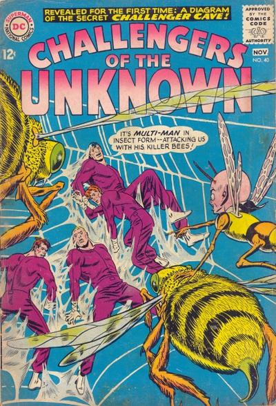 Challengers of the Unknown (DC, 1958 series) #40 (October-November 1964)