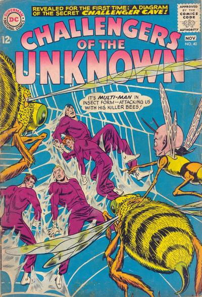 Challengers of the Unknown (DC, 1958 series) #40 October-November 1964