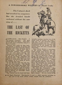 The Last of the Ricketts (Transport, 1953?)  — The Last of the Ricketts (page 1)