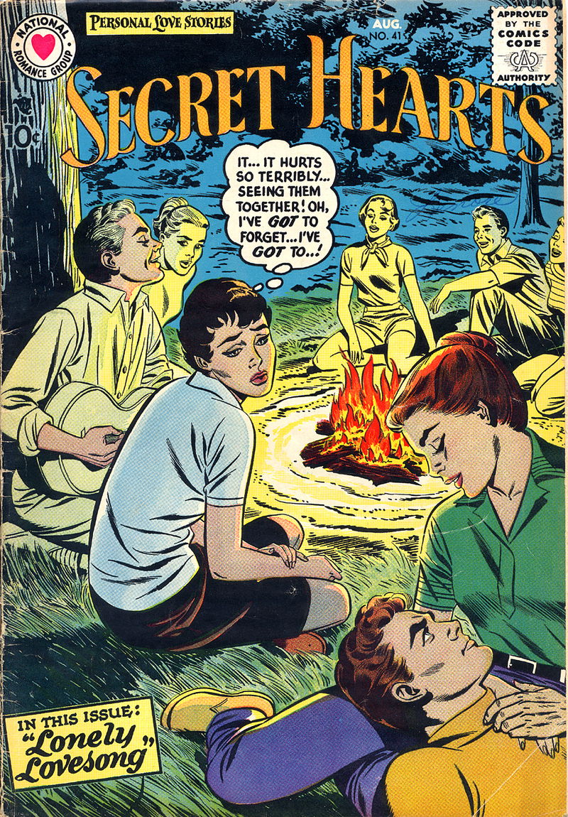 Secret Hearts (DC, 1949 series) #41 (August 1957)