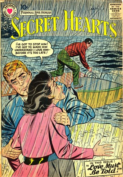 Secret Hearts  #40 (June-July 1957)