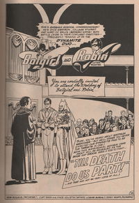 Batgirl and Robin the Teen Wonder (Murray, 1982?)  — Till Death Do Us Part 
Chapter 1: Murder In the Court 
Chapter 2: The Final Days of Batgirl 
Chapter 3: Murderous Matrimony