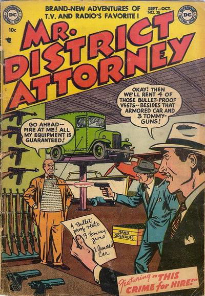 Mr. District Attorney (DC, 1948 series) #35 September-October 1953