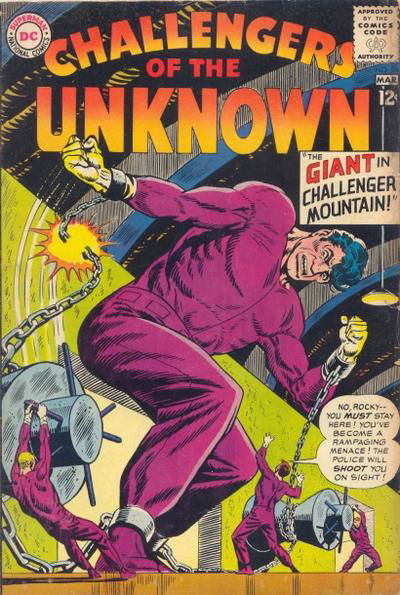 Challengers of the Unknown (DC, 1958 series) #36 February-March 1964