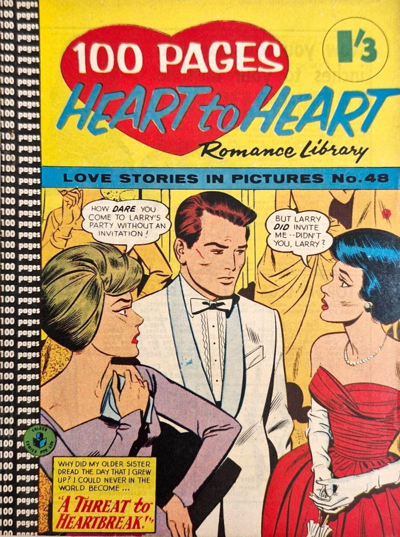 Heart to Heart Romance Library (Colour Comics, 1958 series) #48 ([May 1962?])