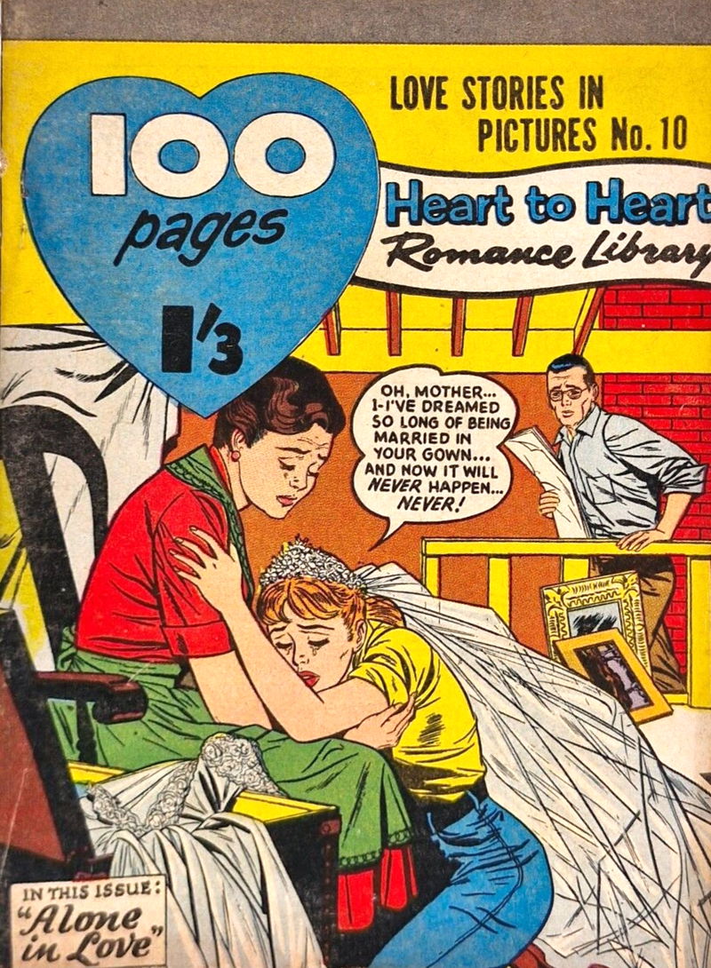 Heart to Heart Romance Library (Colour Comics, 1958 series) #10 ([March 1959?])