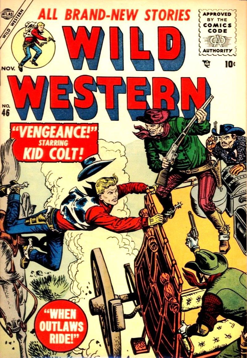 Wild Western (Atlas [Marvel], 1948 series) #46 (November 1955)