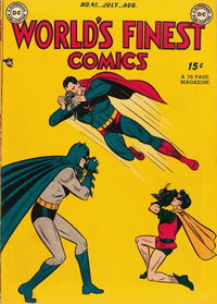 World's Finest Comics (DC, 1941 series)  #41 (July-August 1949)