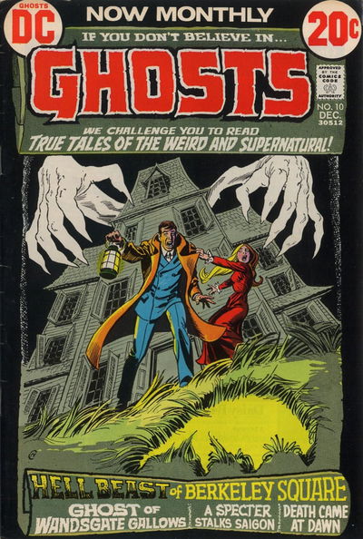 Ghosts (DC, 1971 series) #10 December 1972