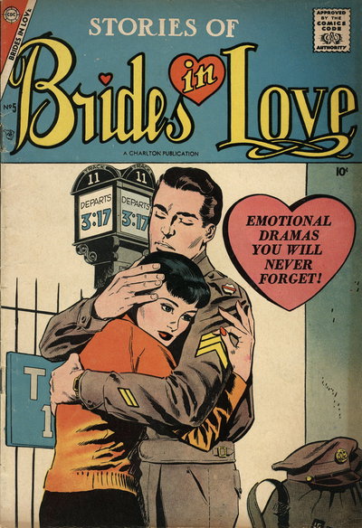Brides in Love  #5 (October 1957)