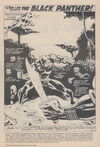 Jungle Action Featuring: The Black Panther (Yaffa/Page, 1982?)  — Panther's Rage Continues: Malice by Crimson Moonlight (page 1)