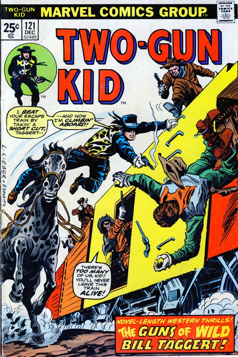 Two Gun Kid (Marvel, 1953 series) #121 (December 1974)