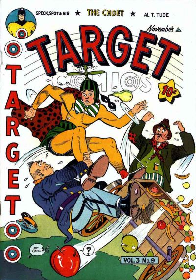 Target Comics (Novelty Press, 1940 series) v3#9 [33] (November 1942)